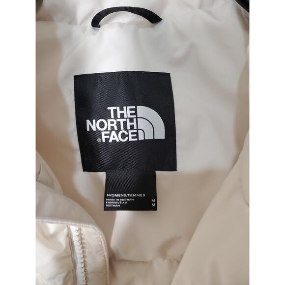 The North Face Women’s 700 Goose Down Fill Puffer White Vest XS Insulated Jacket - Picture 3 of 9